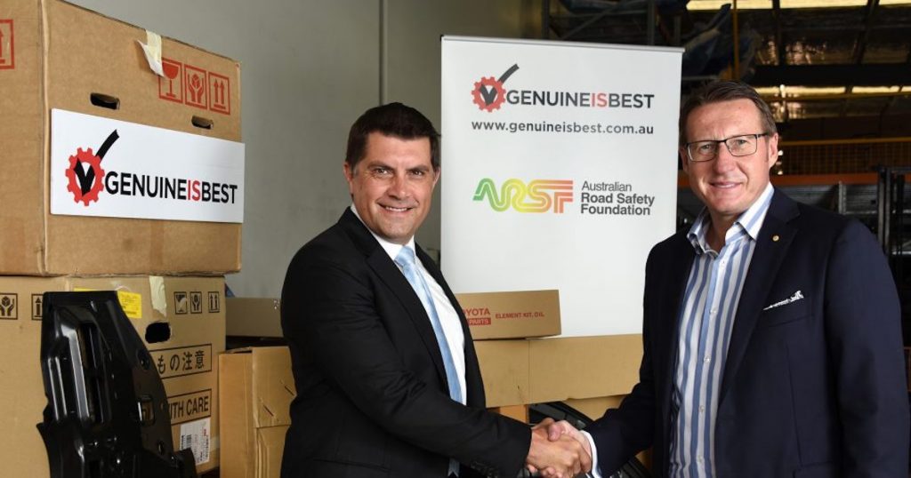 AUSTRALIAN ROAD SAFETY FOUNDATION ENDORSES GENUINE IS BEST